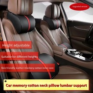 Car Headrest Lumbar Support Memory Foam Neck Support Pillow Cushion Car Seat Cushion Back Cushion Pillow