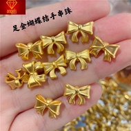 Women style gold 916 pendant 916 Gold Ribbon Pendant 916 DIY Beads 916 Bead Char