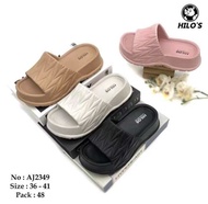 Sandal wanita Sandal perempuan wedges By Hilo's Sandal karet Selop