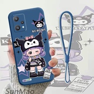 เคสโทรศัพท์ Realme 9 Realme 9 Pro Realme 9i Realme 9 Pro Plus การ์ตูนกระต่ายสาวซิลิโคนซอฟท์ซอง CHA35