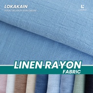 RAYON LINEN Fabric PREMIUM RAYON LINEN Fabric/