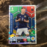 Nathan Patterson 2024 EURO Match Attax Graduated Gem SCO7