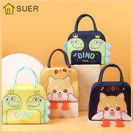 SUER Insulated Lunch Box Bags, Thermal Bag  Cloth Cartoon Stereoscopic Lunch Bag,  Portable Lunch Box Accessories Thermal Tote Food Small Cooler Bag