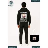 RAFTELCO - ONE PIECE HOODIE - LUFFY BOUNTY HOODIE - LUFFY HOODIE - ONE PIECE JACKET - LUFFY BOUNTY J
