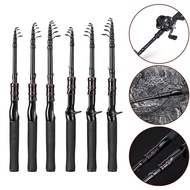 Telescopic Fishing Rod Lightweight Carbon Casting Rod 1.5m/1.8m/2.1m