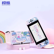 Geekshare Lovely Mongmong Rabbit Hard Protective Case for Nintendo Switch and Switch OLED