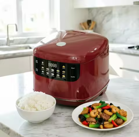 Smart Mini Rice Cooker 2L Electric Cooker Multi Cooker Non-Stick Rice Cooker for Kitchen