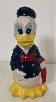 古董 60-70年代 渣打銀行唐老鴨錢罌（硬膠）