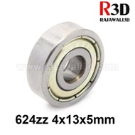 Up Ball Bearing 624Zz 624Z Miniature 4X13X5Mm Steel