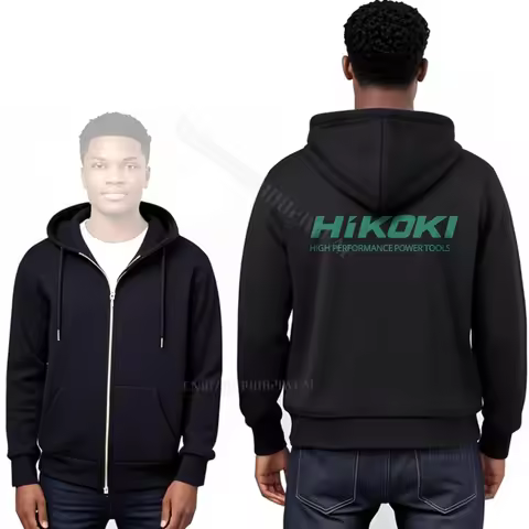Streetwear Sweatshirt pullover hoody Hikoki High Performance Power Tools Graphic Hip-hop Minimalist 
