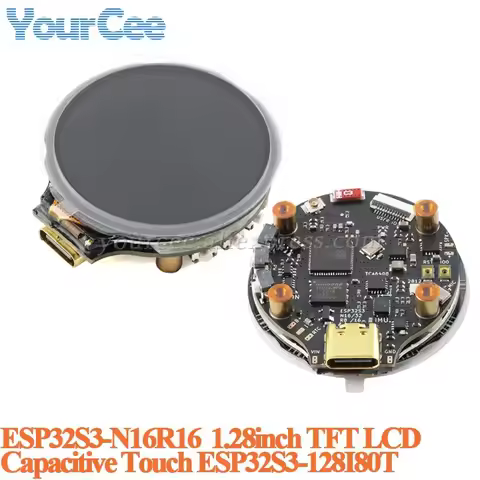 1.28 inch TFT Screen Display Module 1.28" IPS Round Colorful LCD Board GC9A01 Touch 240x240 SPI 240*