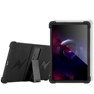 【VXTRA】聯想 Lenovo Legion Tab Gen 3 TB321FU 8.8吋 全包覆矽膠防摔支架軟套 保護套(黑)