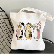 Shoulder bag, canvas: 3 CATS
