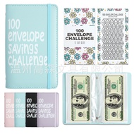 爆款100 Days Money Saving Envelope BudgetStorage Book