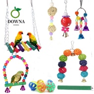 DOWNA Parrot Toys Budgie Small Ladder Stand Cage Bird Cage Accessories