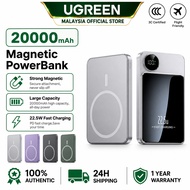 【CCC+Qi2】UGREEN 20000mAh Powerbank Wireless Magnetic 22.5W Fast Charging Portable Charger Support iP