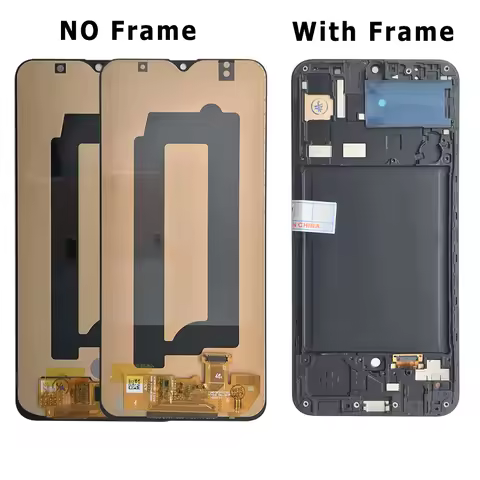 6.4'' AMOLED for Samsung Galaxy A30s LCD Display Touch Screen Digitizer Assembly Replacement for Sam