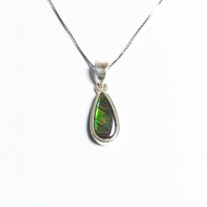 彩斑菊石墜飾 #1