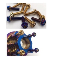 Sprocket Hub SCREW M8X25MM FOOTREST BRACKET SCREW M8X25MM