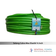 selang air metalic cobra mas elastik 1/2  inch fleksibel murah &amp; tebal - 1 meter