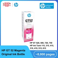 HP GT52 MAGENTA ORIGINAL INK BOTTLE