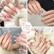 Nail Box Ombre Jelly Tone Mirror Finish Box 24-30 Nail Box Simple Style Comes With 5 Accessories | R