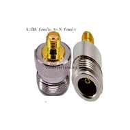 【Yves123】 2pcs N Male Female to SMA Male Female Straight RF Coax Coaxial Cable Adapter Connector