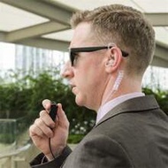 Dual-Way Wireless Earphone With Microphone, Air Tube Earpiece, Compatible With Baofeng BF-888S, UV-5