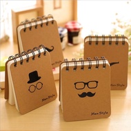 XO Lightning 10 mini Spring Notebooks In cute Brown Enamelstyle Style Brown Many Different Models - 