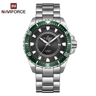 NAVIFORCE Watches for Men Mechanical Automatic Formal Business Wristwatch Waterproof 10ATM Stainless Steel Watch