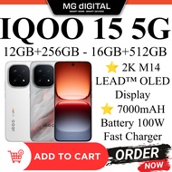 [READY STOCK] iQOO 15 5G (12GB+256GB / 16GB+512GB) l 7000 mAh Battery l Snapdragon®  8 Elite Gen 5