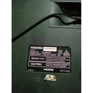 TOSHIBA LED 40L3650VM
