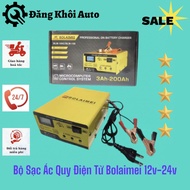 Bolaimei Battery Charger 12v/24v, 3ah-200ah