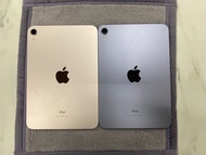 (粉紅色仲有貨) iPad mini 6 WiFi 64GB 粉紅色:叉電次數57-電池最大容量100% 香港行貨 淨機 不議價 可到門市睇機