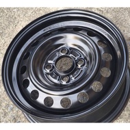 Second-Hand Wheel Pan 4 Holes 100 ET45 CB56 Black Width 5 Rim 14 Inches