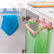 GANTUNGAN U21 HV Plastic Trash Hanger Holder Unique Bag Hanger Towel Hanger