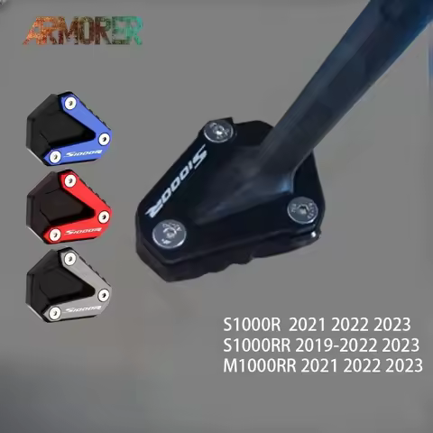 S1000R Kickstand Side Stand Enlarge Pad Motorcycle Accessories For S1000RR M1000RR S 1000RR M 1000RR