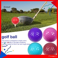 [FM] Driving Range Golf Balls Double-layer Golf Balls Rubber Golf Practice Ball Double-layer Putting