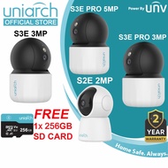 Uniarch Indoor Model S2E 2MP/S3E 3MP/S3E Pro 3MP 5MP Two Way Talk Security CCTV Camera by UNV [Free 