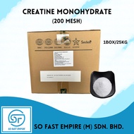 Pure Creatine Monohydrate (200Mesh) (Halal)/Original Packing 1Box/25kg