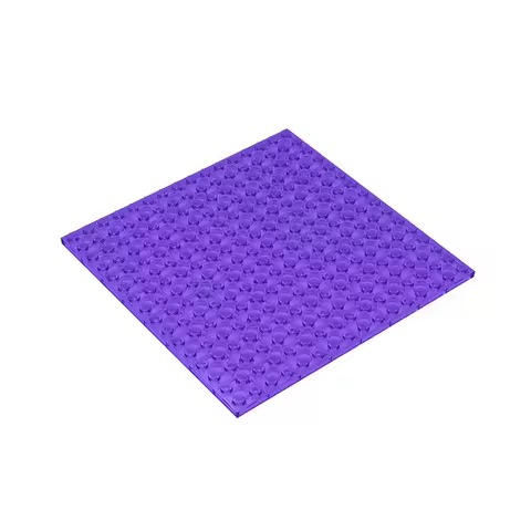 Educational Assemblage Gobricks Plate 16 x 16 compatible with lego 91405 pieces of children's DIY Bu