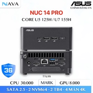 Mini PC ASUS NUC 14 PRO Intel AI Core Ultra 7 155H U5 125H NUC14RVH Revel Canyon RNUC14RVHU700001I