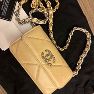 CHANEL 19WOC 奶茶色 31開 購證齊全
