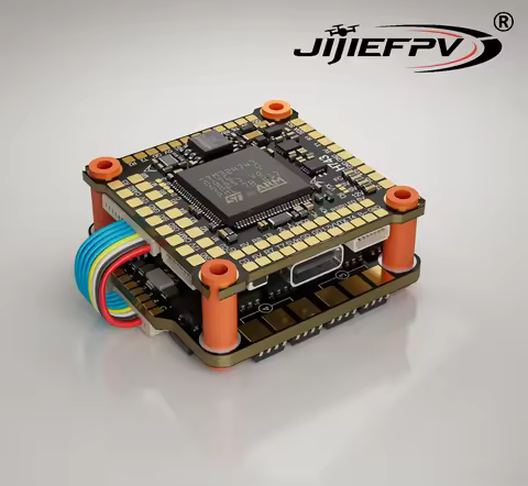 JIJIEFPV H743 Flight Controller H7 FC H743 Stack 8S 55A 60A 70A 4in1 ESC For 5inch DJI RC FPV freest