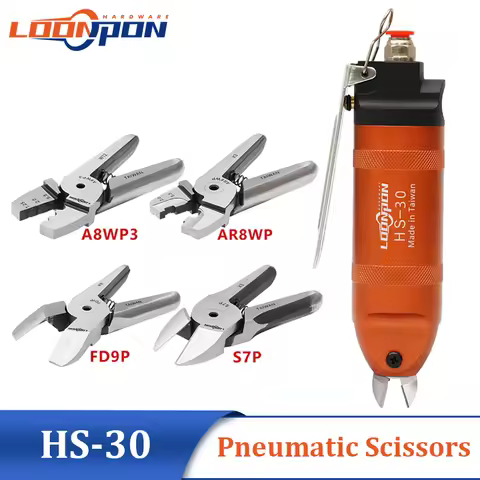 HS-30 Air Scissors Shears Cutter Head Nipper Pneumatic Crimping Pliers Tool Part for Terminal AR8WP 