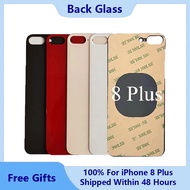 For Phone 8Plus Back Glass Cover Replacement Parts With Free Gifts