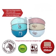 Zebra stainless steel children's bowl,/ stainless steel bowl, baby bowl