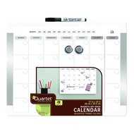 Quartet White Frame Magnetic Whiteboard Planner 11" x 14" (MHOP1114)