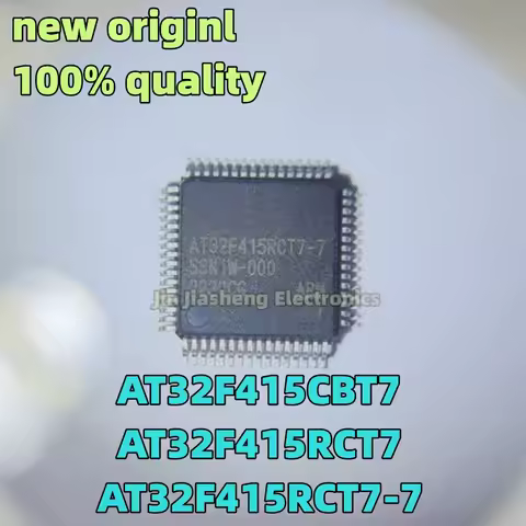 (10piece) 100% New AT32F415CBT7 AT32F415RCT7 AT32F415RCT7-7 QFP48 Chipset