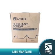 SKRU ATAP GAJAH 4 INCH (100MM) / ELEPHANT SCREW